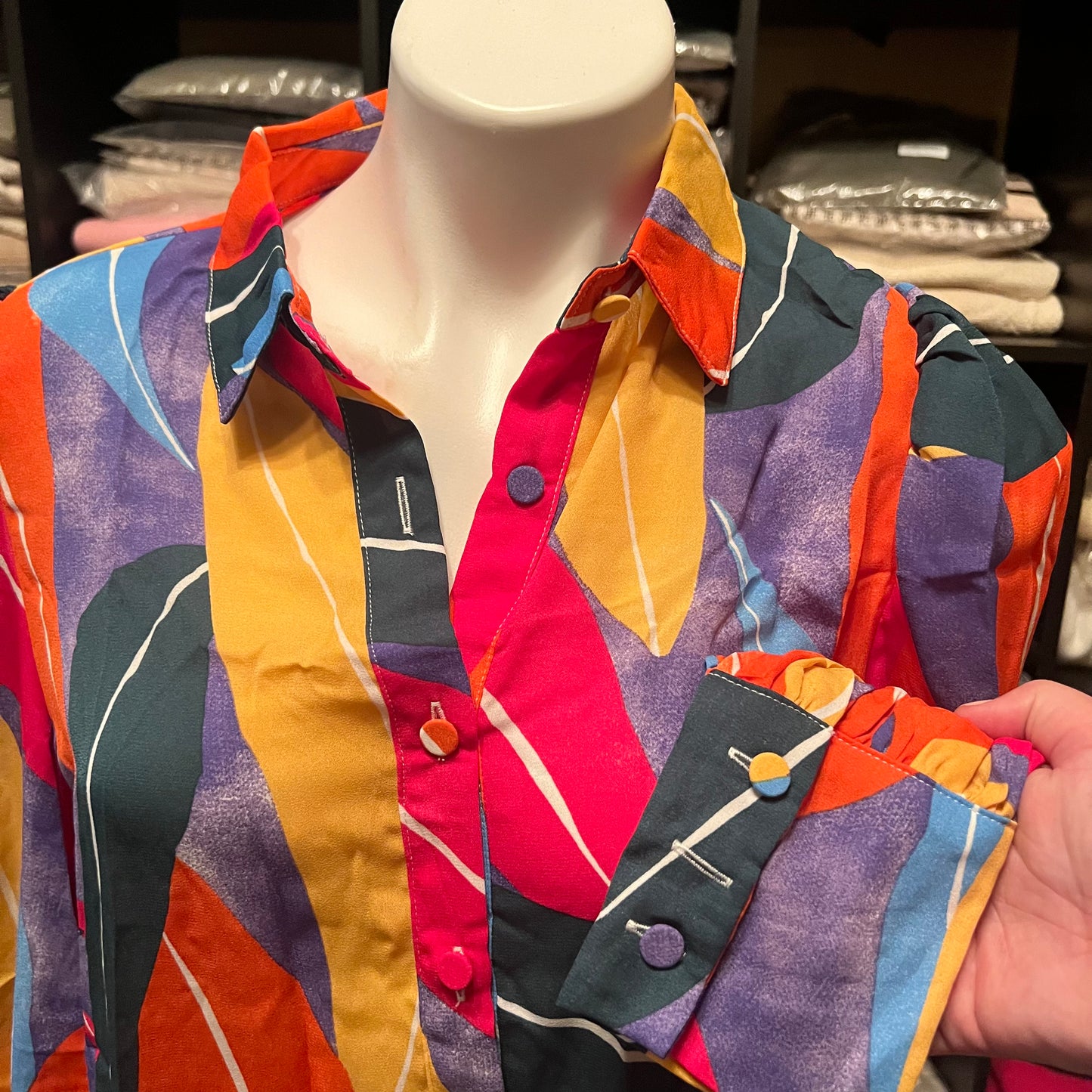 Multi-color Button Down